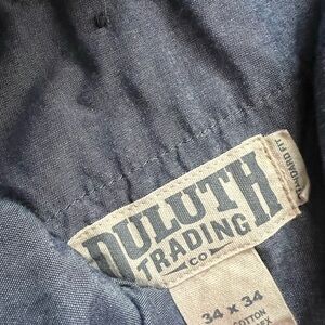 Duluth Trading Co Men's Navy Blue Pant